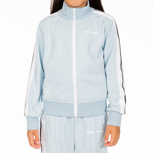Palm Angels Kids Classic Baby Blue Track Jacket