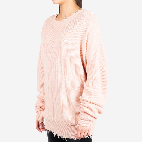 Unravel Project Ben Taverniti Womens Ribbed Oversized Sweater