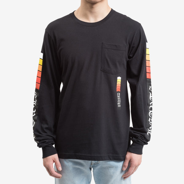 Chrome Hearts Mens CH Made in Hollywood LS T-Shirt in Black