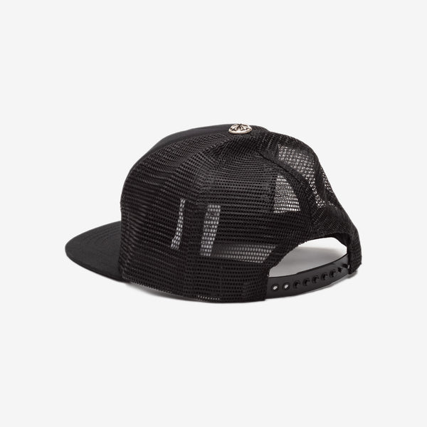 Chrome Hearts FOTI Patch Trucker Cap in Black