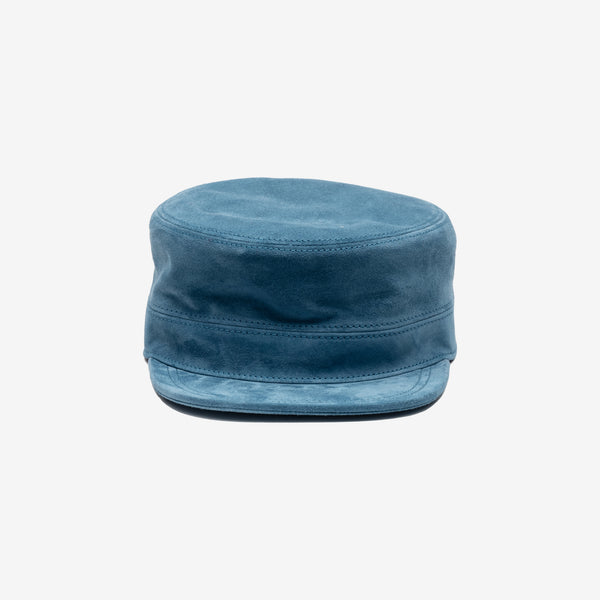 KENZO Unisex Suede Cap in Blue