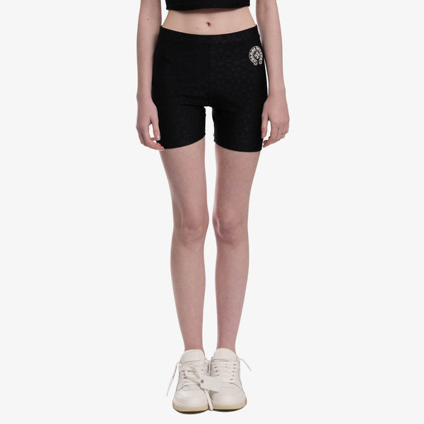 Chrome Hearts Womens Stage Five Shorts in Black
