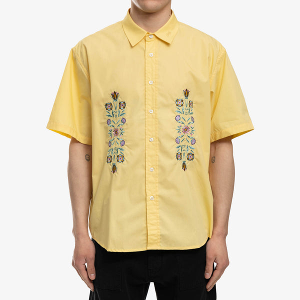 Drôle de Monsieur Mens La Chemise Ornements in Yellow