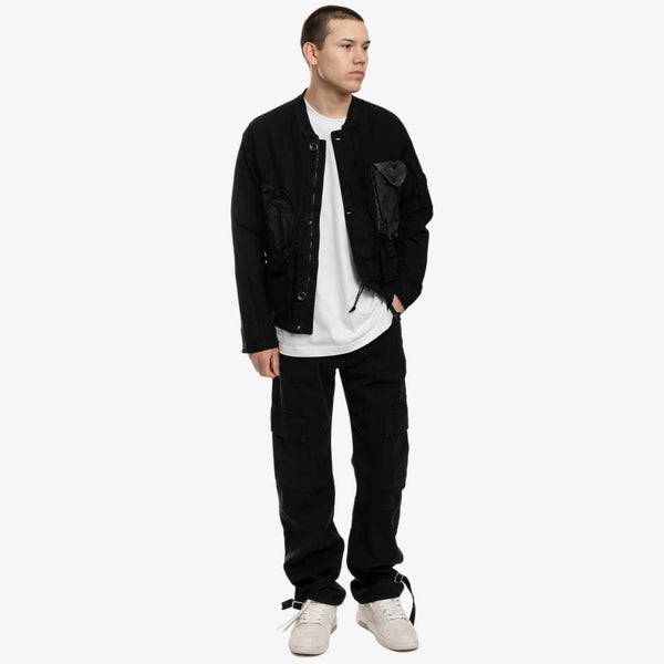 C.P. Company Coat for Men 50 Fili Gum Medium Jacket in Black