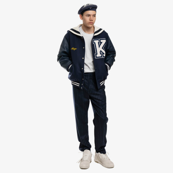 KENZO - Sailor Varsity Jacket in Midnight Blue