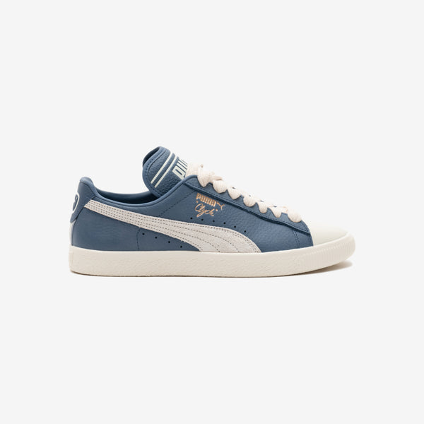 Rhude - Rhuigi Puma Clyde Sneakers in Inky Blue
