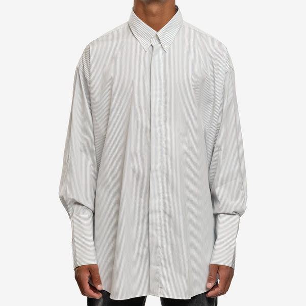 Ami Paris Mens Oversize Shirt in White