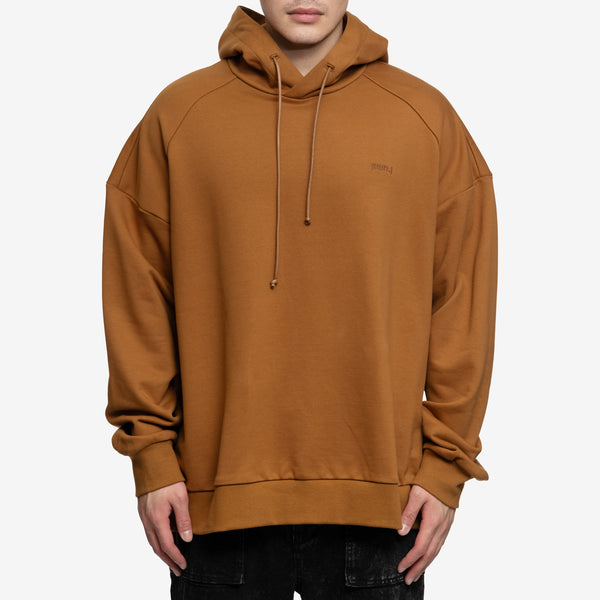 Juun.J Mens Cactus Graphic Hoody in Brown
