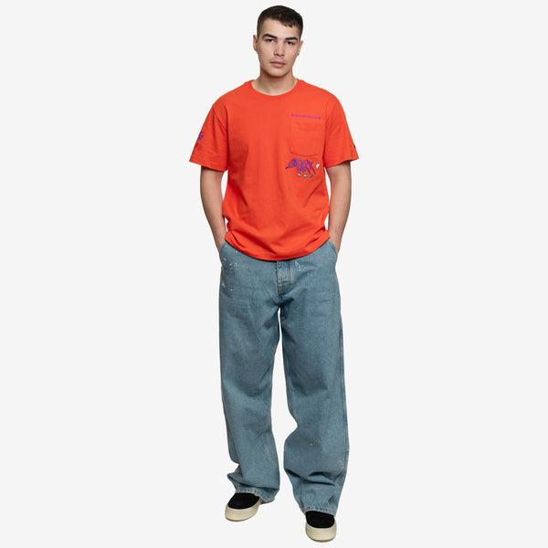 Chrome Hearts Men's Mattyboy Sadistic Lipstick  T-Shirt in Red