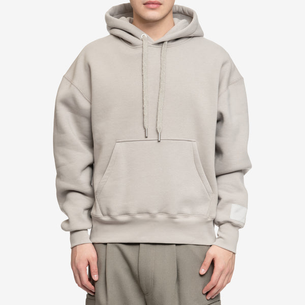 AMI Paris Sweater for Men and Women AMI Hoody in Pearl Grey