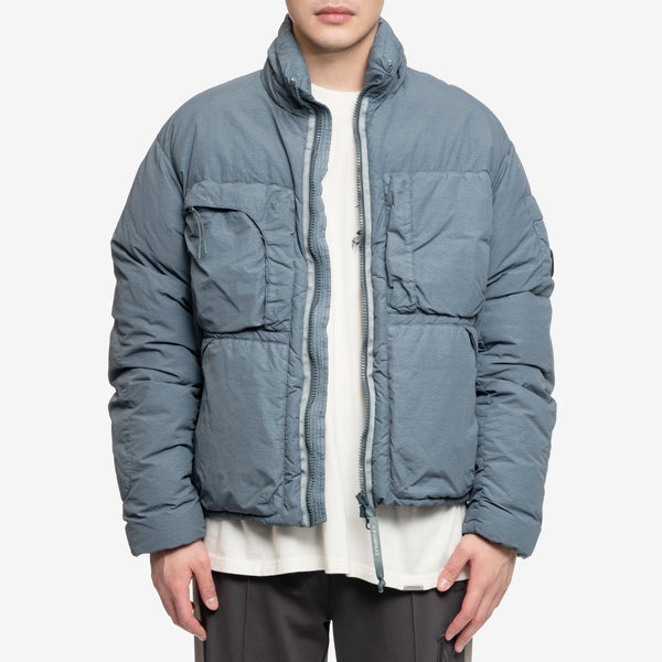 C.P. Company Puffer Coat for Men Flat Nylon Down Jacket