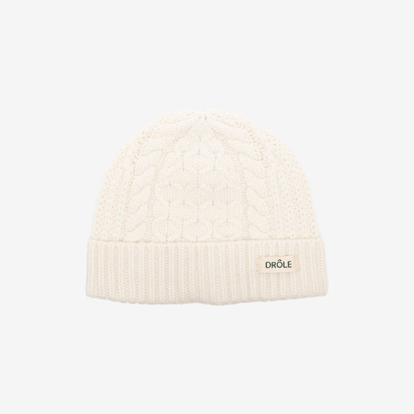 Drôle de Monsieur - Le Bonnet Torsades in Cream