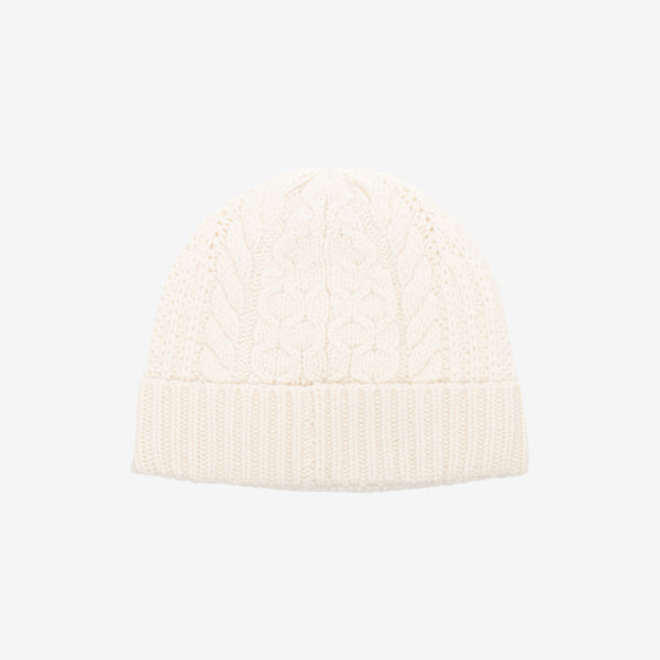 Drôle de Monsieur - Le Bonnet Torsades in Cream