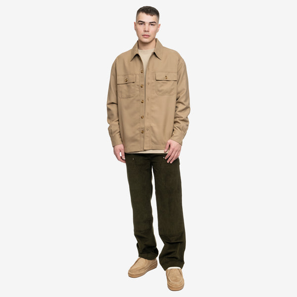 Drôle de Monsieur - Le Chemise Flanelle in Beige