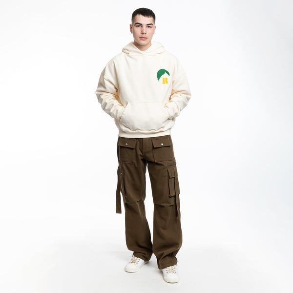 Rhude Hoodie Moonlight Hoody in Vintage White