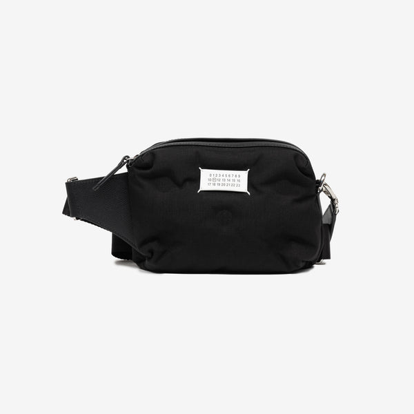 Unisex Maison Margiela Black Glam Slam Sport Crossbody Bag 