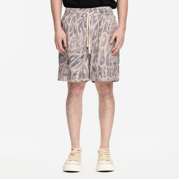 Mens Dom Rebel New Wave Shorts in Beige