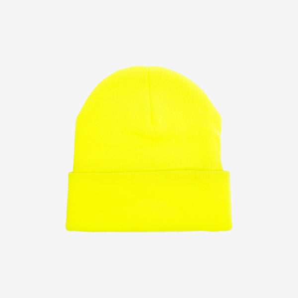 Chrome Hearts + CH + Watch Cap in Lime