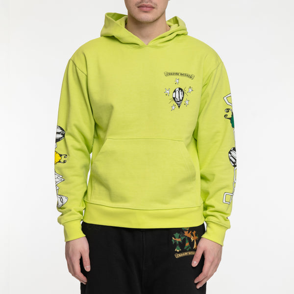 Chrome Hearts Men's Mattyboy Link Hoody in Green