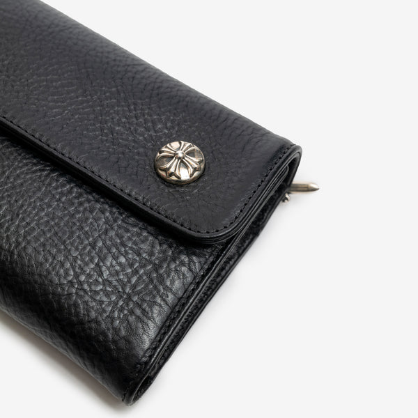 Chrome Hearts Unisex CH Cross Long Wallet in White