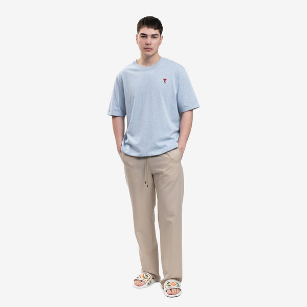 AMI Paris Tee for Men and Women Red Ami de Coeur T-Shirt