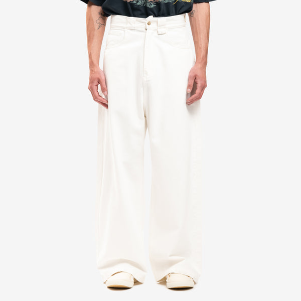 Willy Chavarria Mens Santee Alley Jeans in White