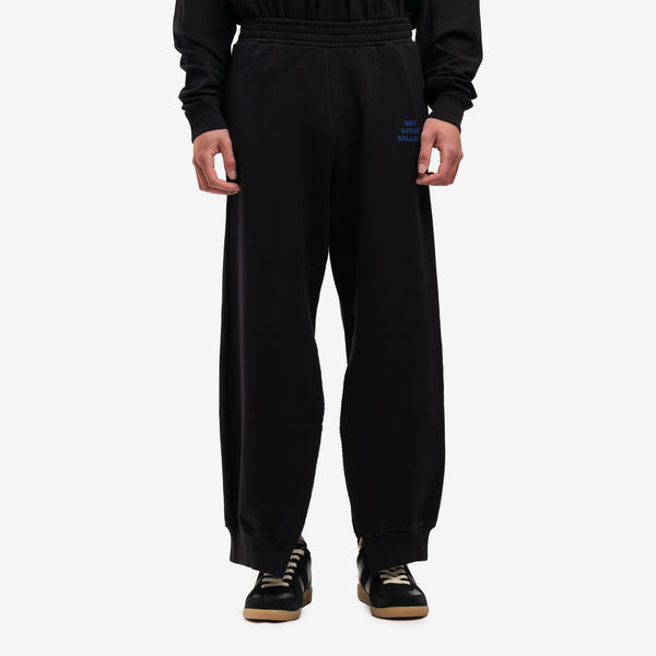 Maison Margiela MM6 Unisex Inner Slit Sweatpants in Black