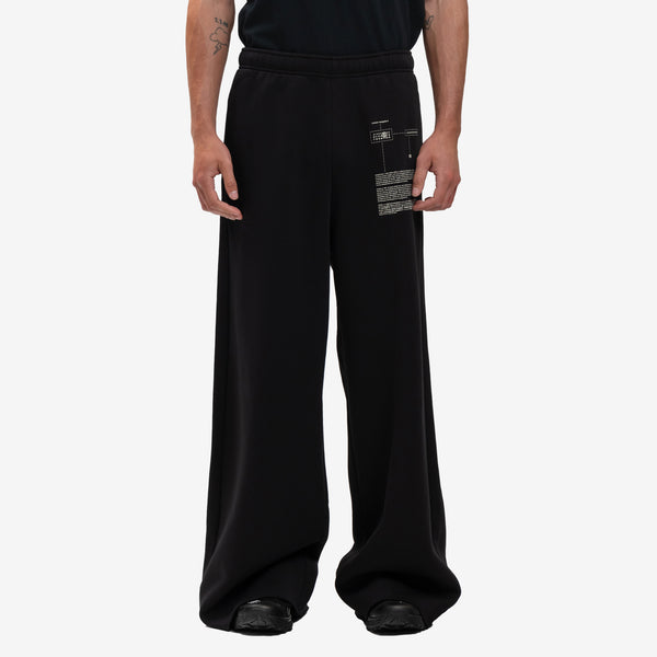 Maison Margiela MM6 Unisex Baggy Sweatpants in Black
