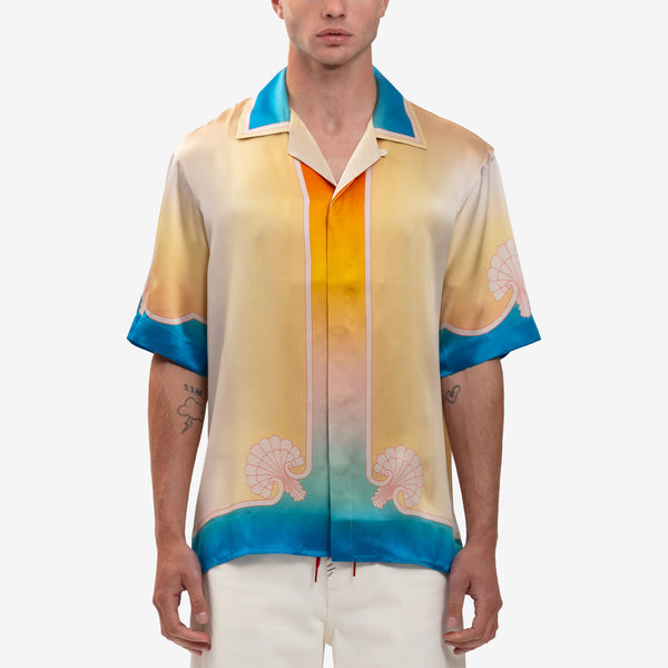 Casablanca for Men and Women L'arc Colore SS Silk Shirt
