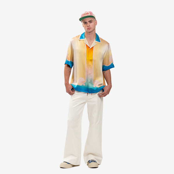 Casablanca for Men and Women L'arc Colore SS Silk Shirt