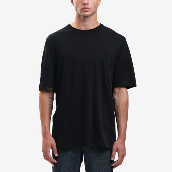Mens Helmut Lang Tee Apex Oversize Everyday T-Shirt in Black