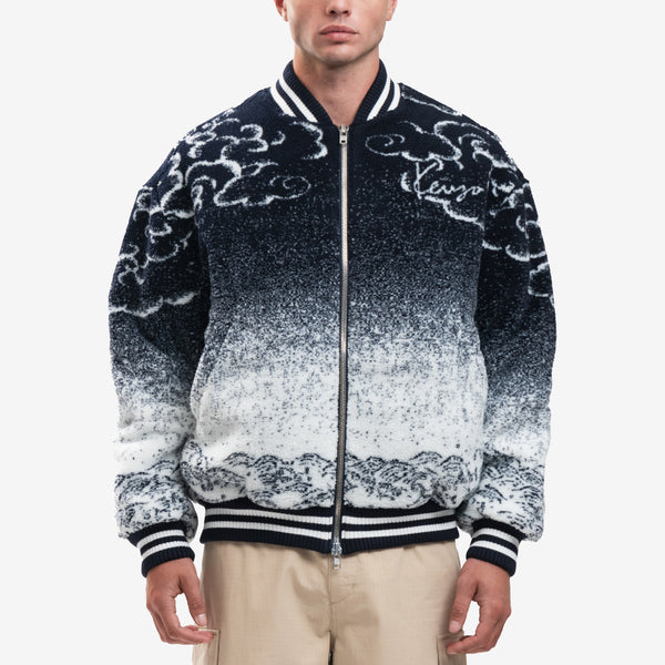 Mens KENZO Jacket - Cloud Tiger Bomber in Multi