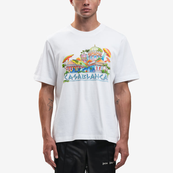 Casablanca Tee for Men and Women Road to Knowledge T-Shirt