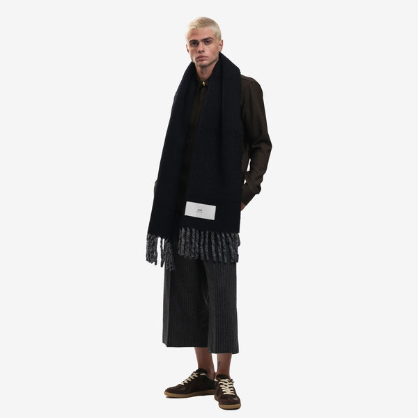 AMI Paris Brand Shorts  for Men Military Bermuda Shorts in Dark Grey