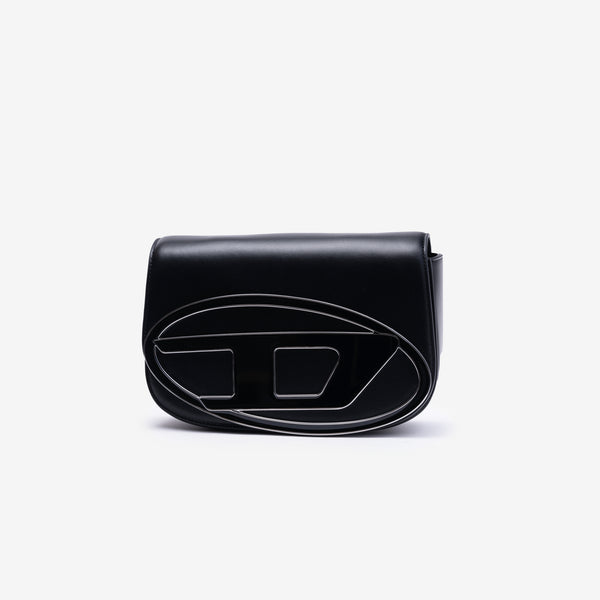 Womens DIESEL Clothing Brand 1DR Crossbody Bag in Black