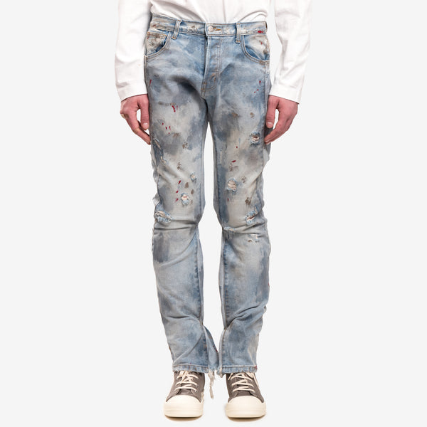 RRR123 Rivington Roi Rebis Mens Painted Repented Jeans