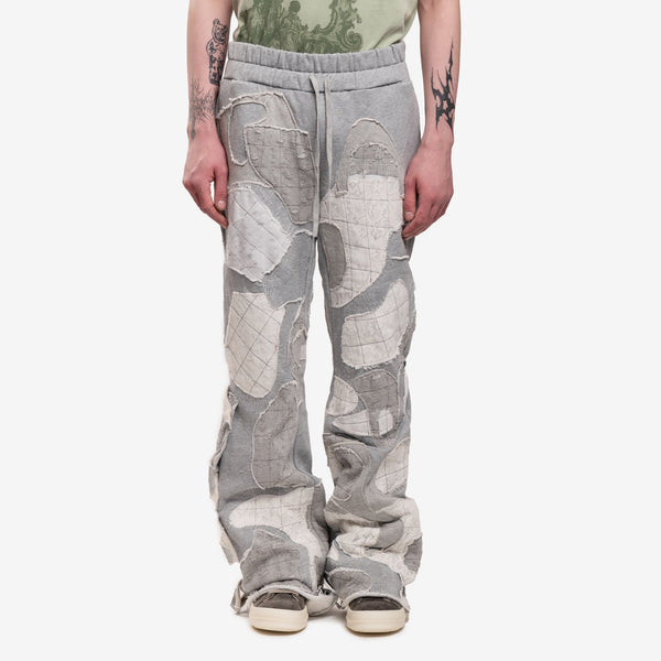 Mens Who Decides War Atom Sweatpants in Vintage Grey