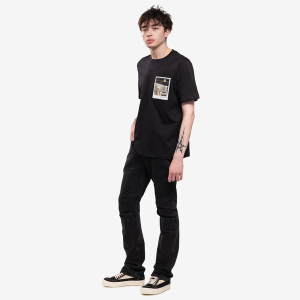 Helmut Lang Tee Overpass Postcard Pocket T-Shirt for Men