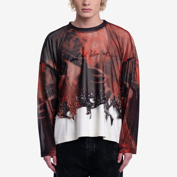 AIG Achilles Ion Gabriel Unisex Turri Mesh Top