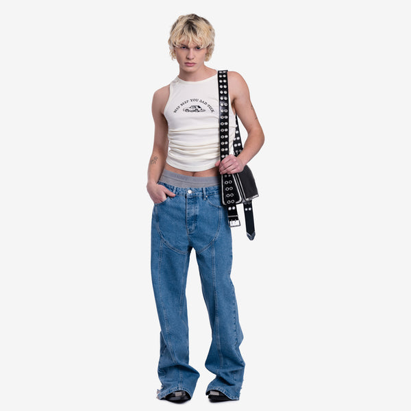 AIG Achilles Ion Gabriel Unisex Hunkers Jeans in Blue