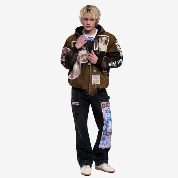 Mens Better with Age - Melvin Carhartt Jacket in Multi