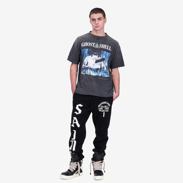 Mens Saint Mxxxxxx Ghost in the Shell T-Shirt in Black