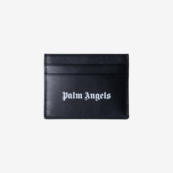 Palm Angels Classic Logo Card Holder in Black
