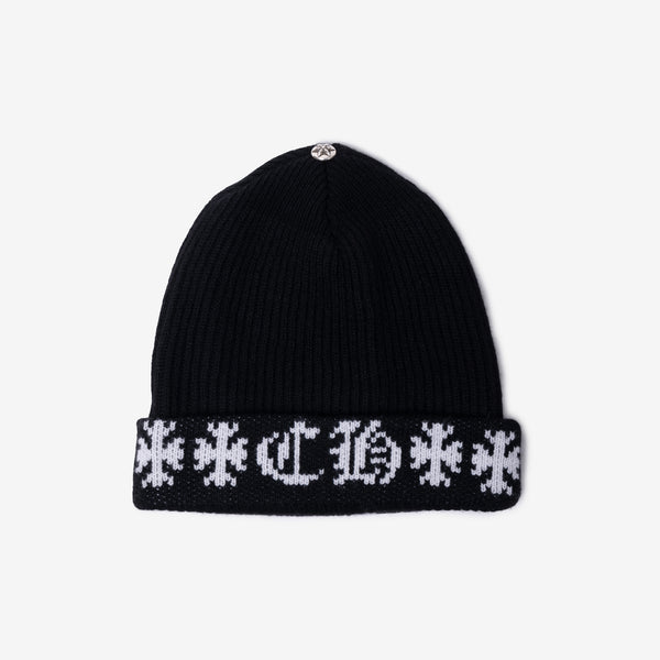 Chrome Hearts Big Daddy CH Plus Beanie in Black