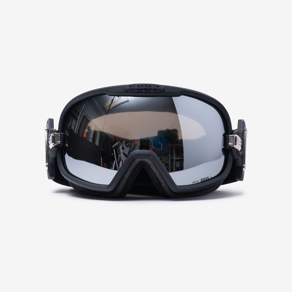 Chrome Hearts Silver Morning Ski Goggles in Black