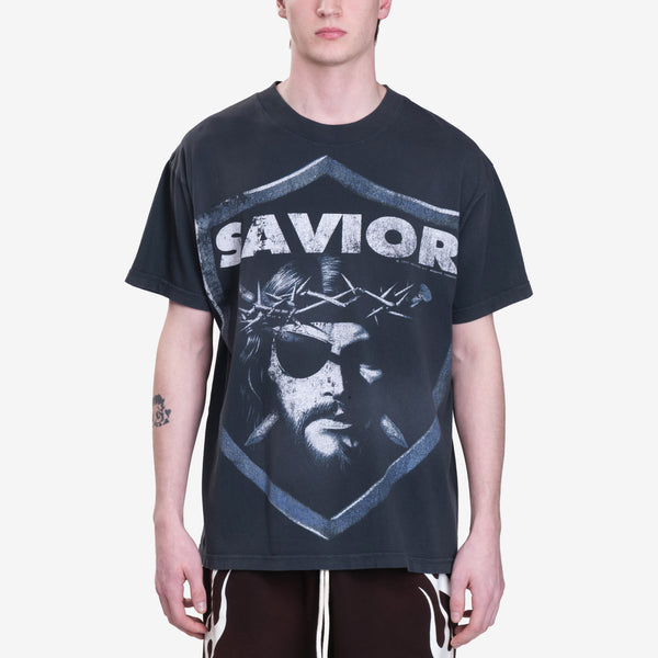 Capsule 11 - HELLSTAR Mens Saviours T-Shirt in Black