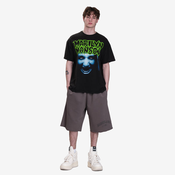 Earthling VIP Mens Marilyn Manson Vintage T-Shirt in Black