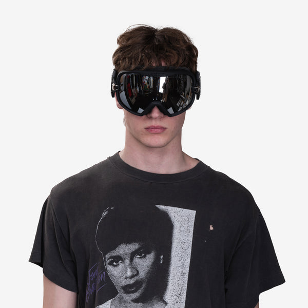 Chrome Hearts Silver Morning Ski Goggles in Black