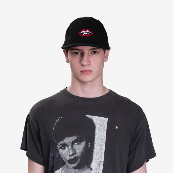 Chrome Hearts Mattyboy Chomper Denim Cap in Black