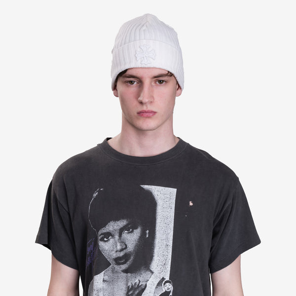 Chrome Hearts R.P McMurphy Cashmere Beanie in White